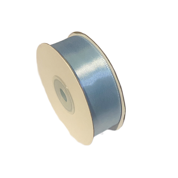 Panglica de satin 25mm/22.86m albastru deschis