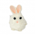 Iepuraș de plus cu ochii mari 12cm