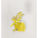 Iepuraș de lemn cu fundița 8cm