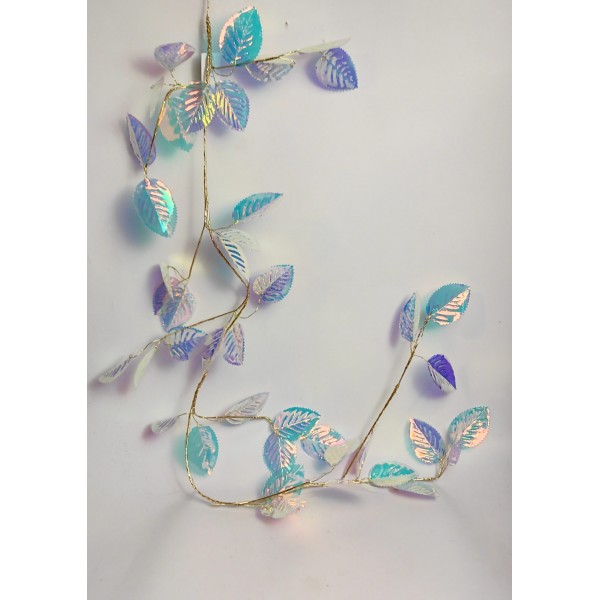 Ghirlanda de frunze curcubeu 130cm