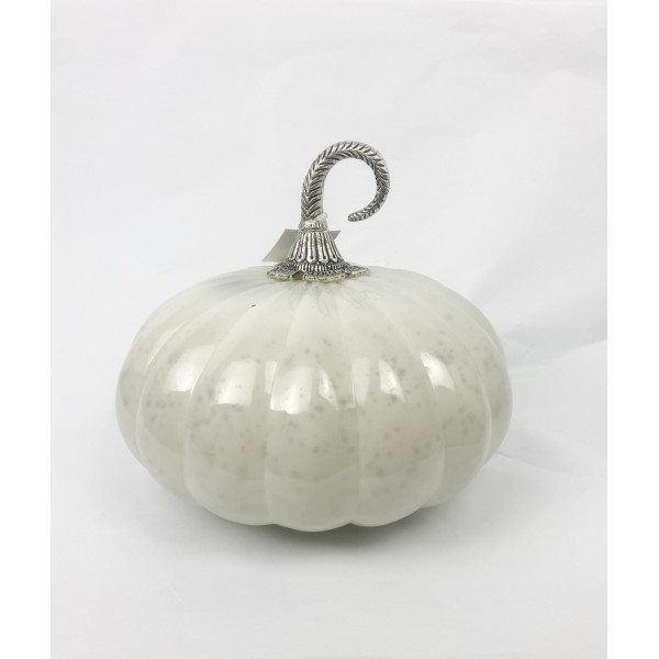 Dovleac alb de sticla 23/21cm