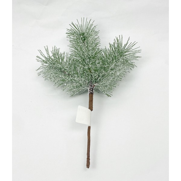 Crenguță de molid cu zăpadă 27cm S771A