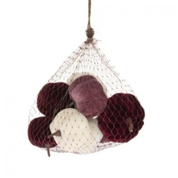 Doclecei de catifea la saculet 6/8cm 9buc pe set
