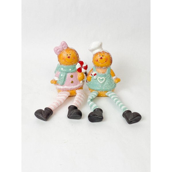 Figurina turta dulce cu picioare moi 17cm model 2