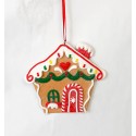 Decor casuta din turta dulce 9.5cm